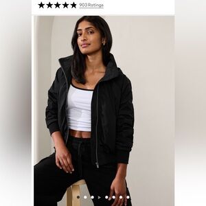 BRAND NEW Athleta Jetset Bomber Jacket